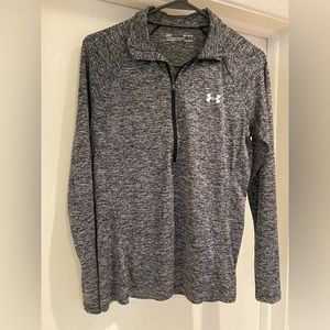 Under Armour 1/4 Zip Long Sleeve Warm-Up - size M
